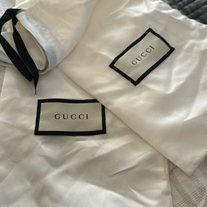 New Gucci slip storage bags